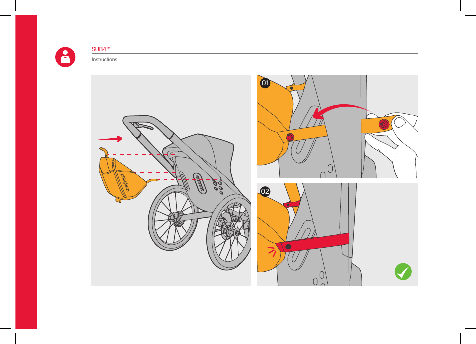 phil&teds sub4 jogger User Manual | Page 22 / 28