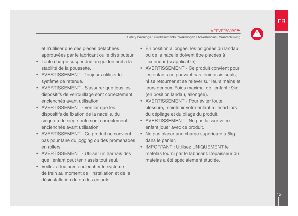 phil&teds verve 2014 User Manual | Page 15 / 72