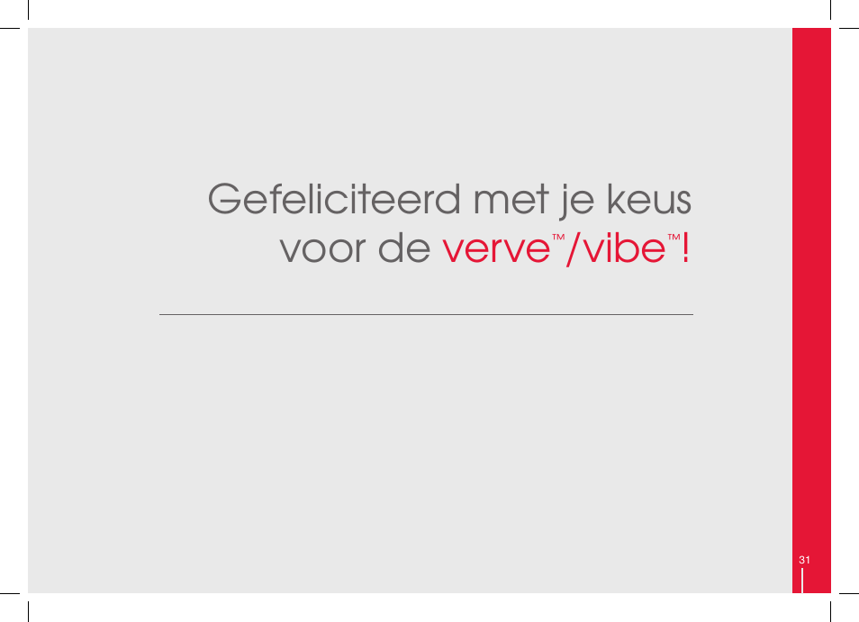 Gefeliciteerd met je keus voor de verve, Vibe | phil&teds verve 2014 User Manual | Page 31 / 72