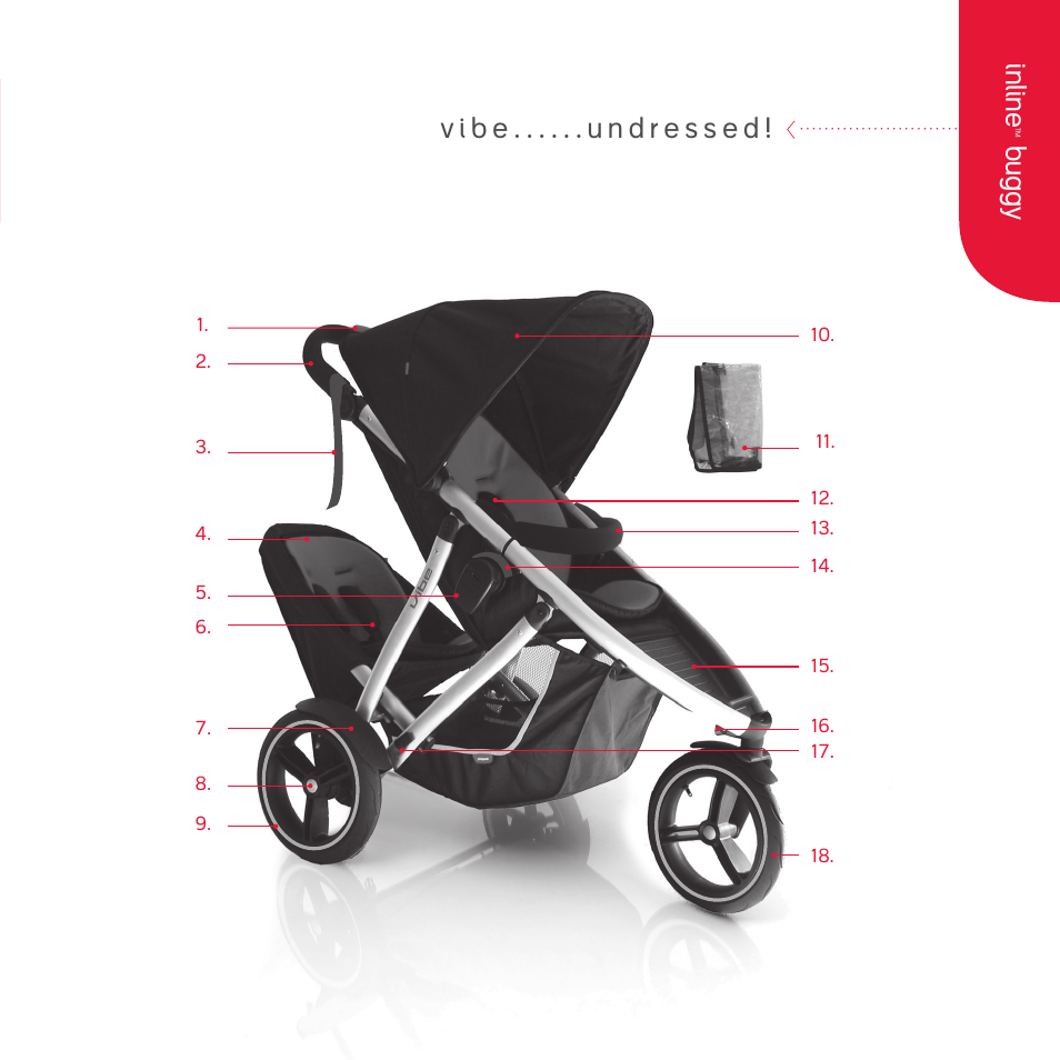 Buggy | phil&teds vibe 2 User Manual | Page 4 / 19