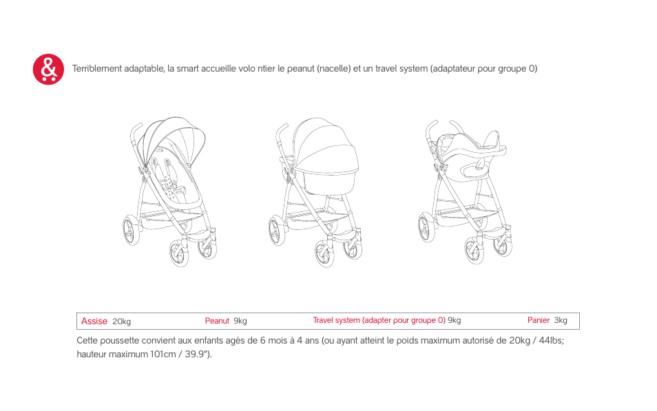 Smart | phil&teds smart (pre-2013) User Manual | Page 17 / 49