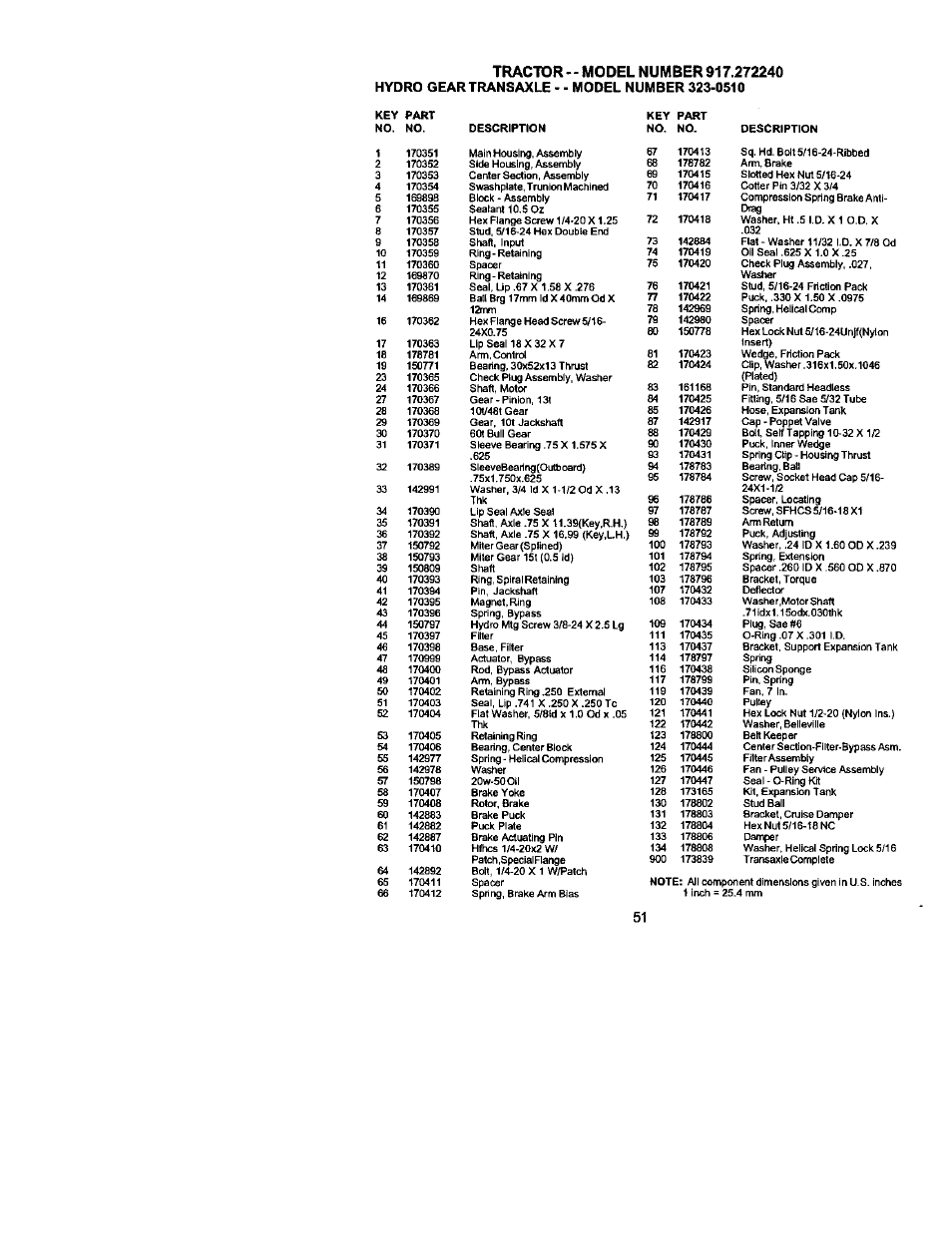 Craftsman 917.272240 User Manual | Page 51 / 64