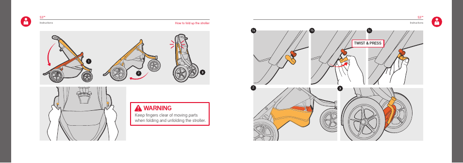 Warning | phil&teds S3 - USA User Manual | Page 12 / 15