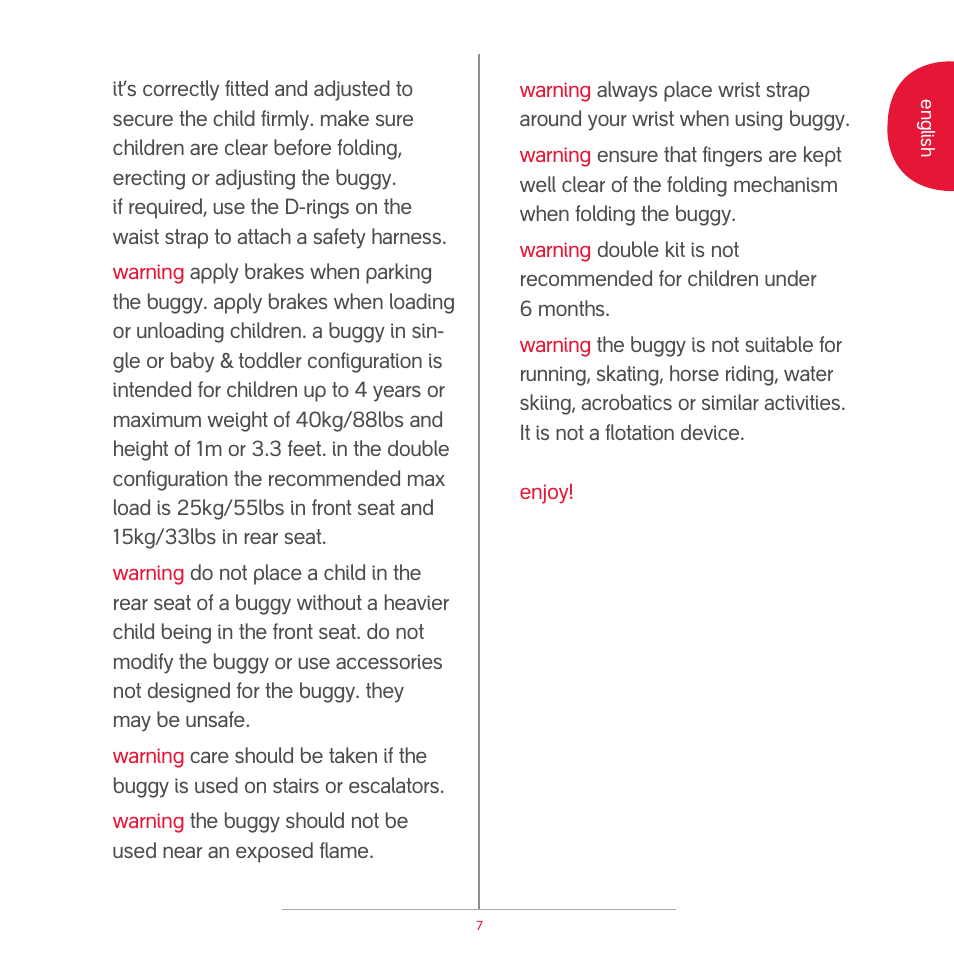 phil&teds sport v2 User Manual | Page 12 / 13