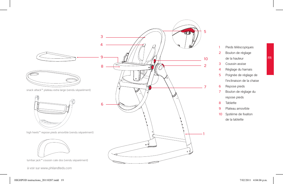 phil&teds highpod User Manual | Page 19 / 42