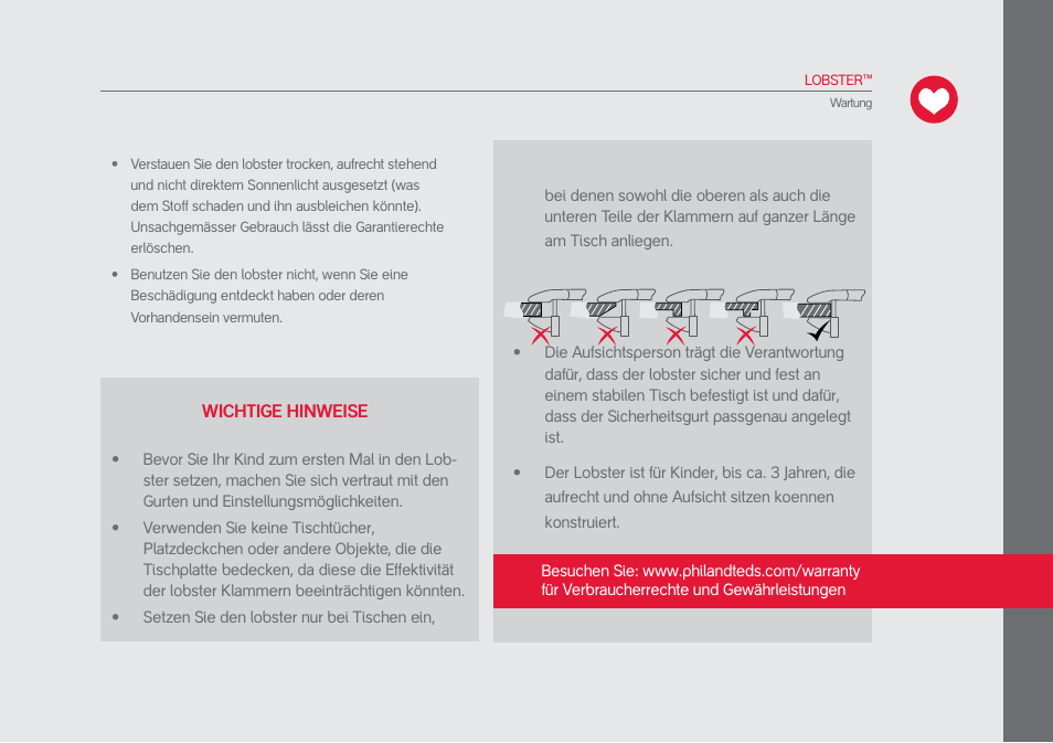 phil&teds lobster User Manual | Page 23 / 40