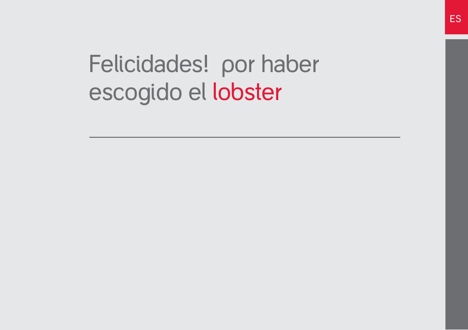 Felicidades! por haber escogido el lobster | phil&teds lobster User Manual | Page 27 / 40