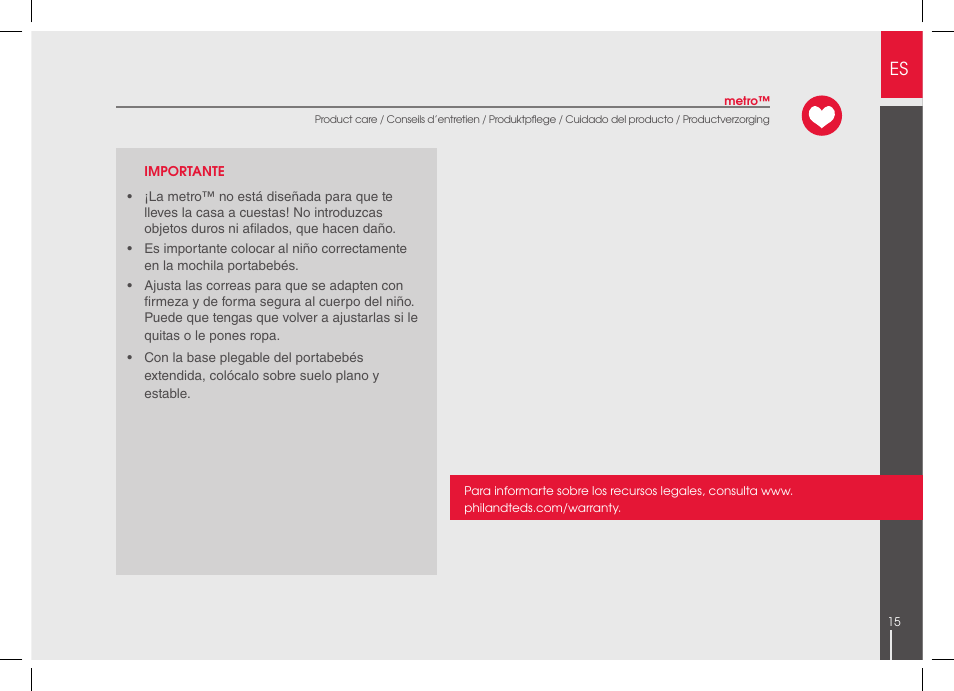 phil&teds metro 2014 User Manual | Page 15 / 32