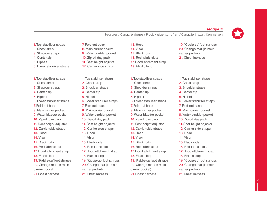 phil&teds escape 2014 User Manual | Page 21 / 36