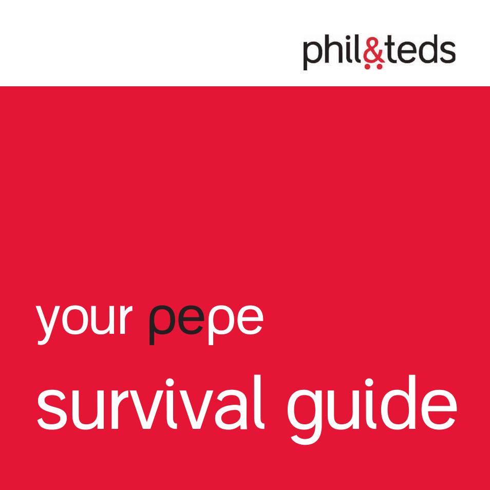 phil&teds pepe v1 User Manual | 12 pages