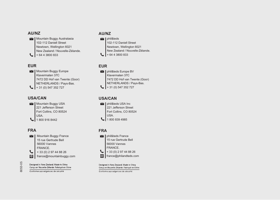 phil&teds alpha User Manual | Page 28 / 28