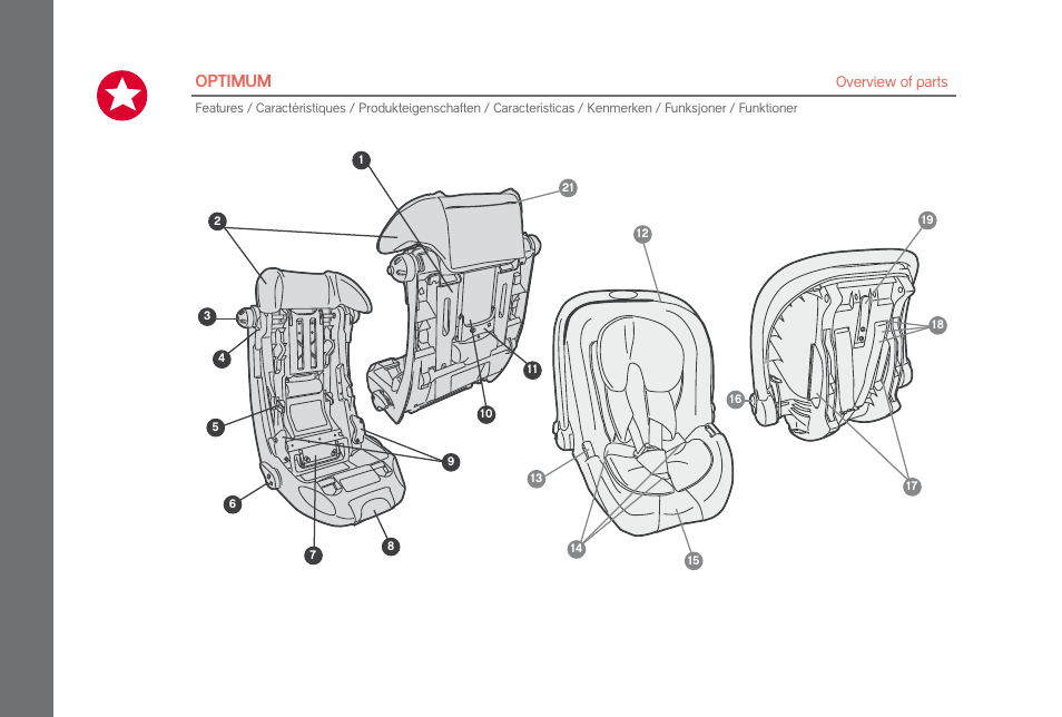 70 mm | phil&teds optimum User Manual | Page 6 / 44