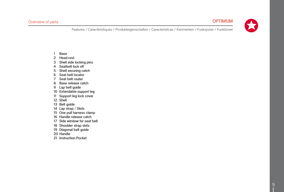 70 mm | phil&teds optimum User Manual | Page 7 / 44