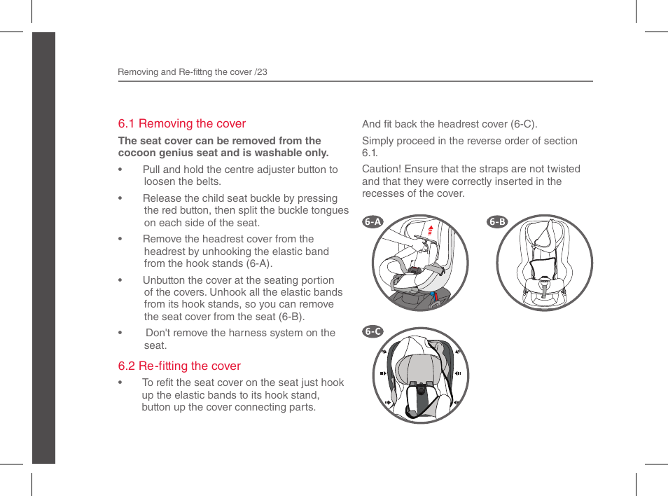 phil&teds cocoon genius User Manual | Page 24 / 26