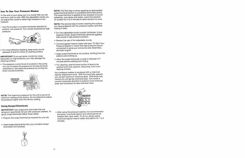 Tools required for assembly, Remove pressure washer from carton, Preparing the pressure washer for first use | Craftsman 919.678250 User Manual | Page 11 / 64