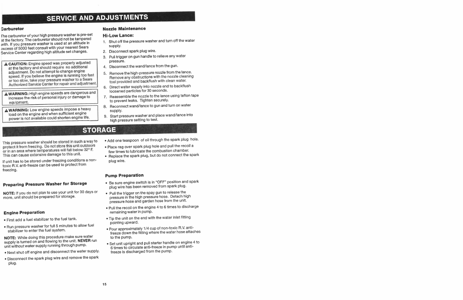 Operation | Craftsman 919.678250 User Manual | Page 15 / 64