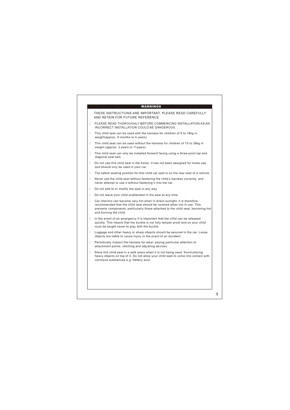 页面 2 | phil&teds tott XTR User Manual | Page 2 / 11