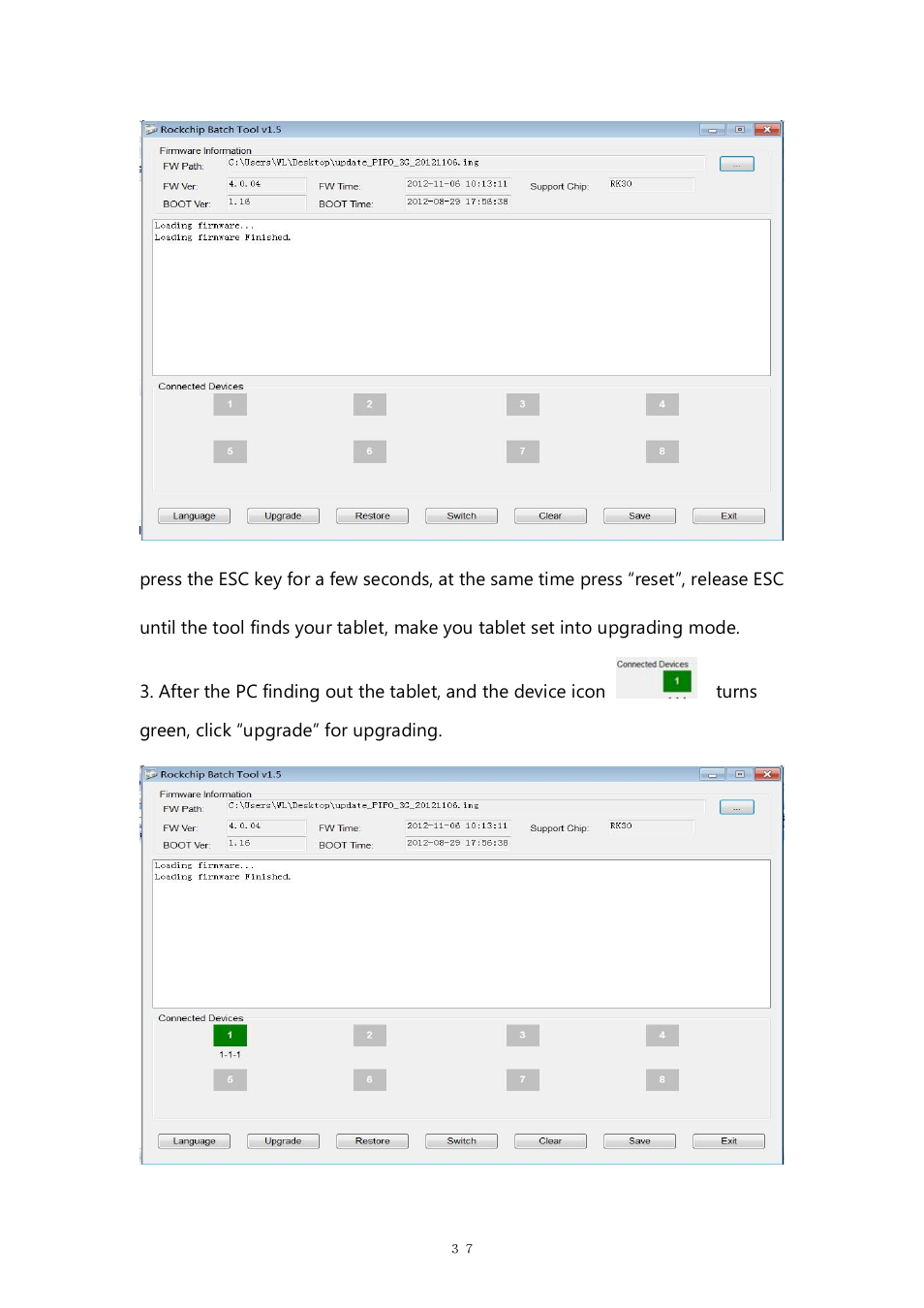 PiPO M8HD User Manual | Page 37 / 42