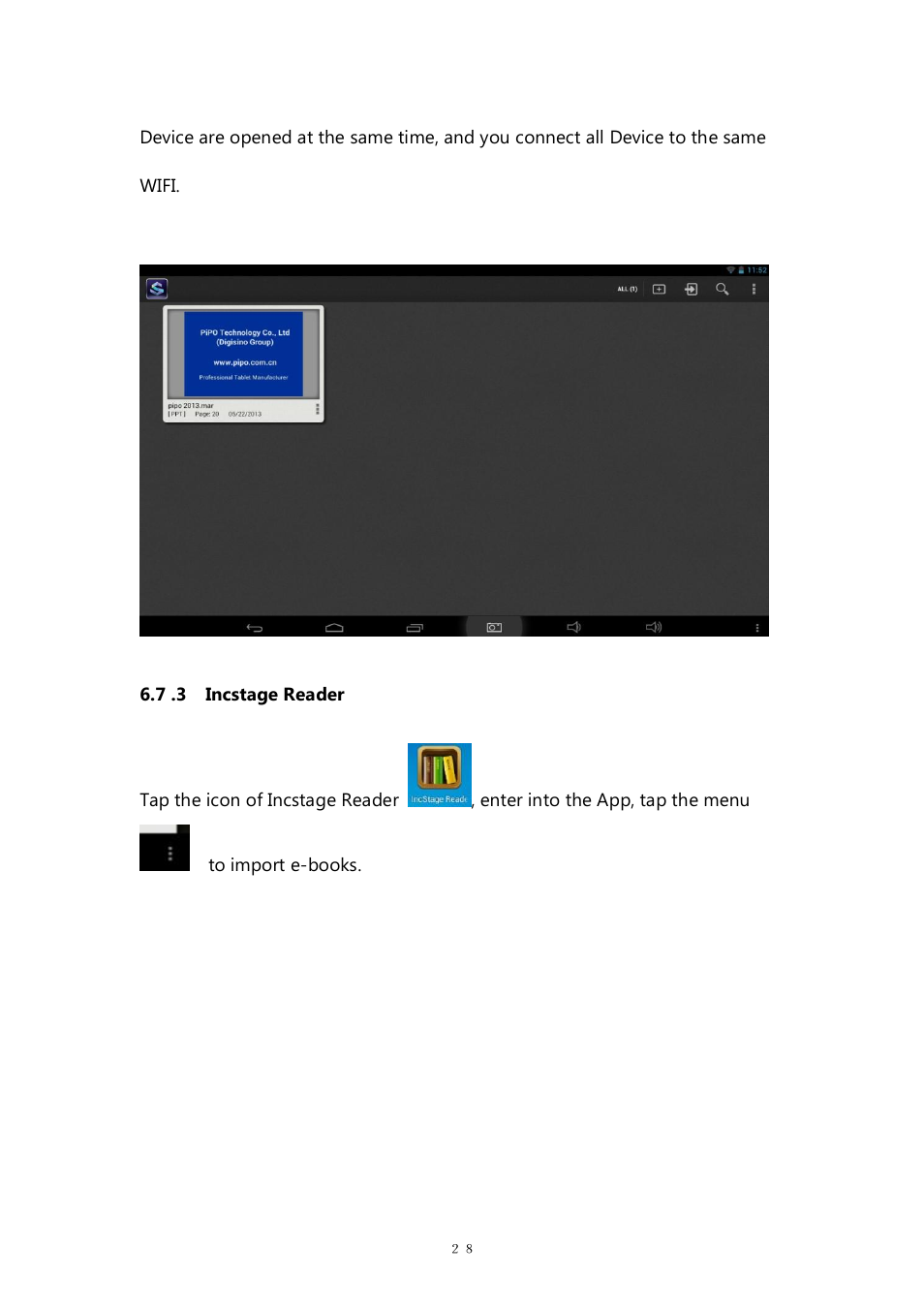 PiPO M9 pro OTA User Manual | Page 28 / 45