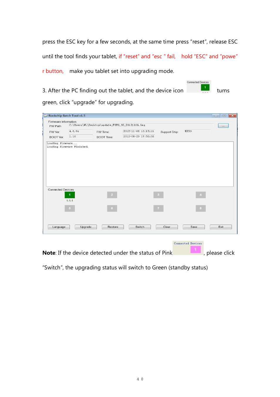 PiPO M9 pro OTA User Manual | Page 40 / 45