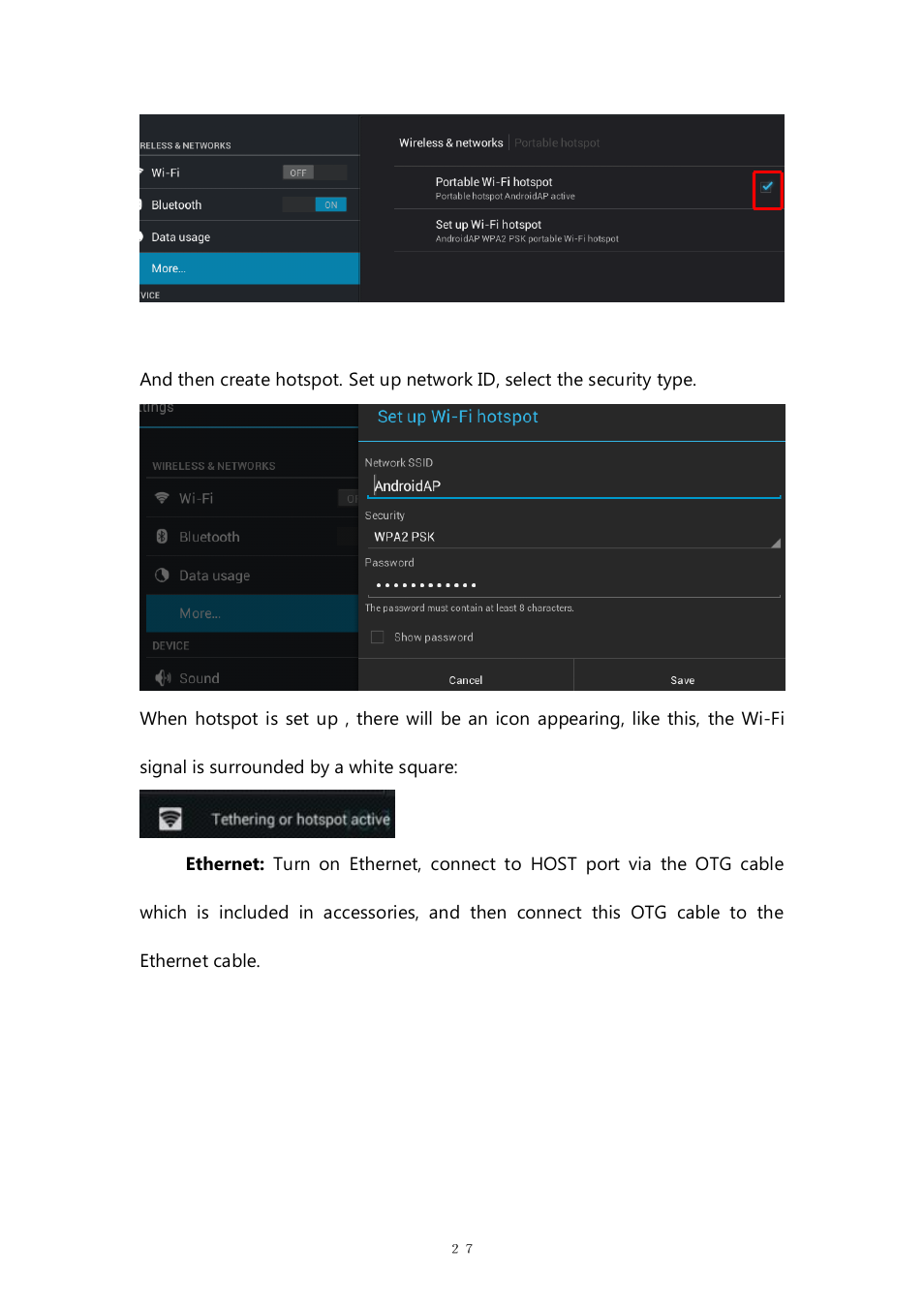 PiPO M7 pro User Manual | Page 27 / 37