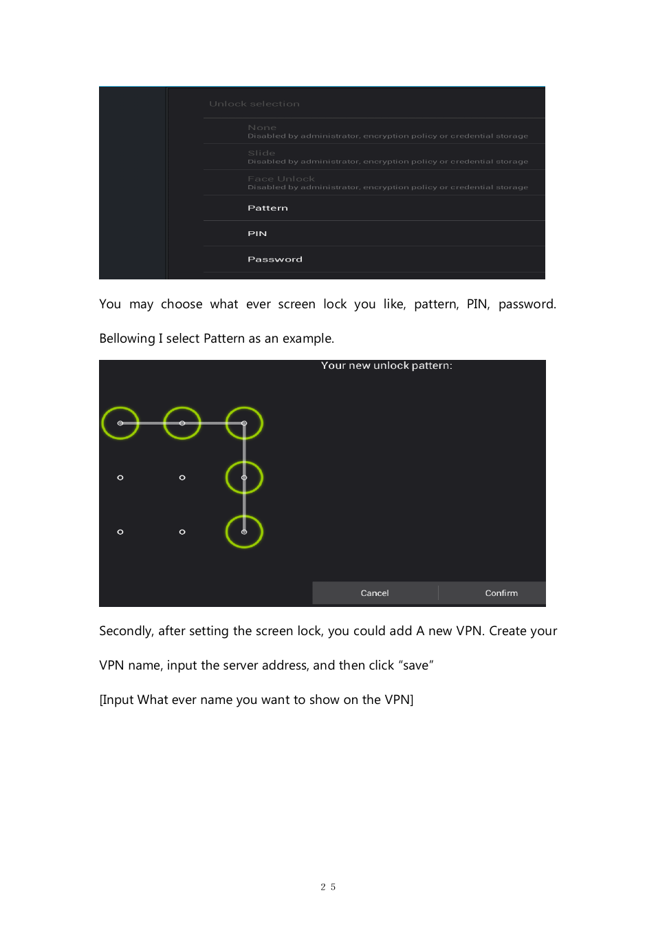 PiPO M8 pro User Manual | Page 25 / 36