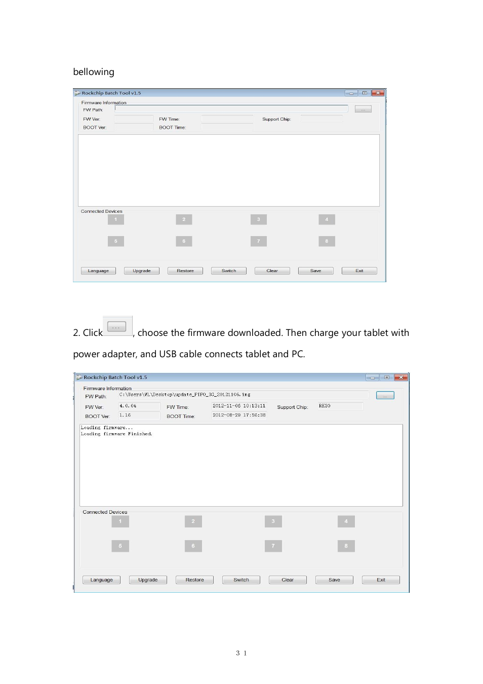 PiPO M8 pro User Manual | Page 31 / 36