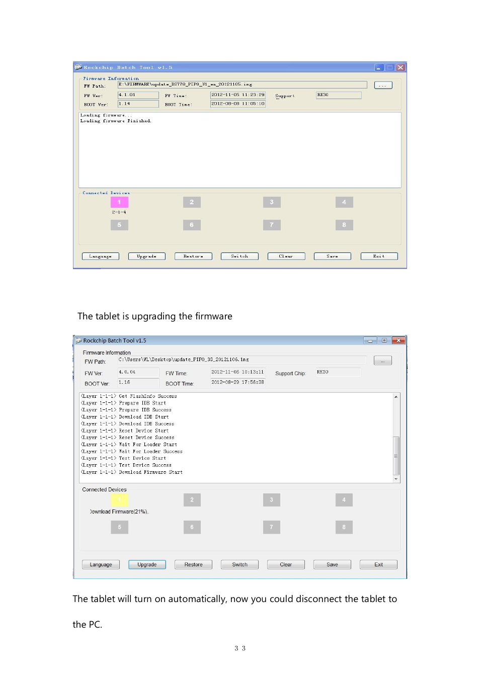PiPO M8 pro User Manual | Page 33 / 36