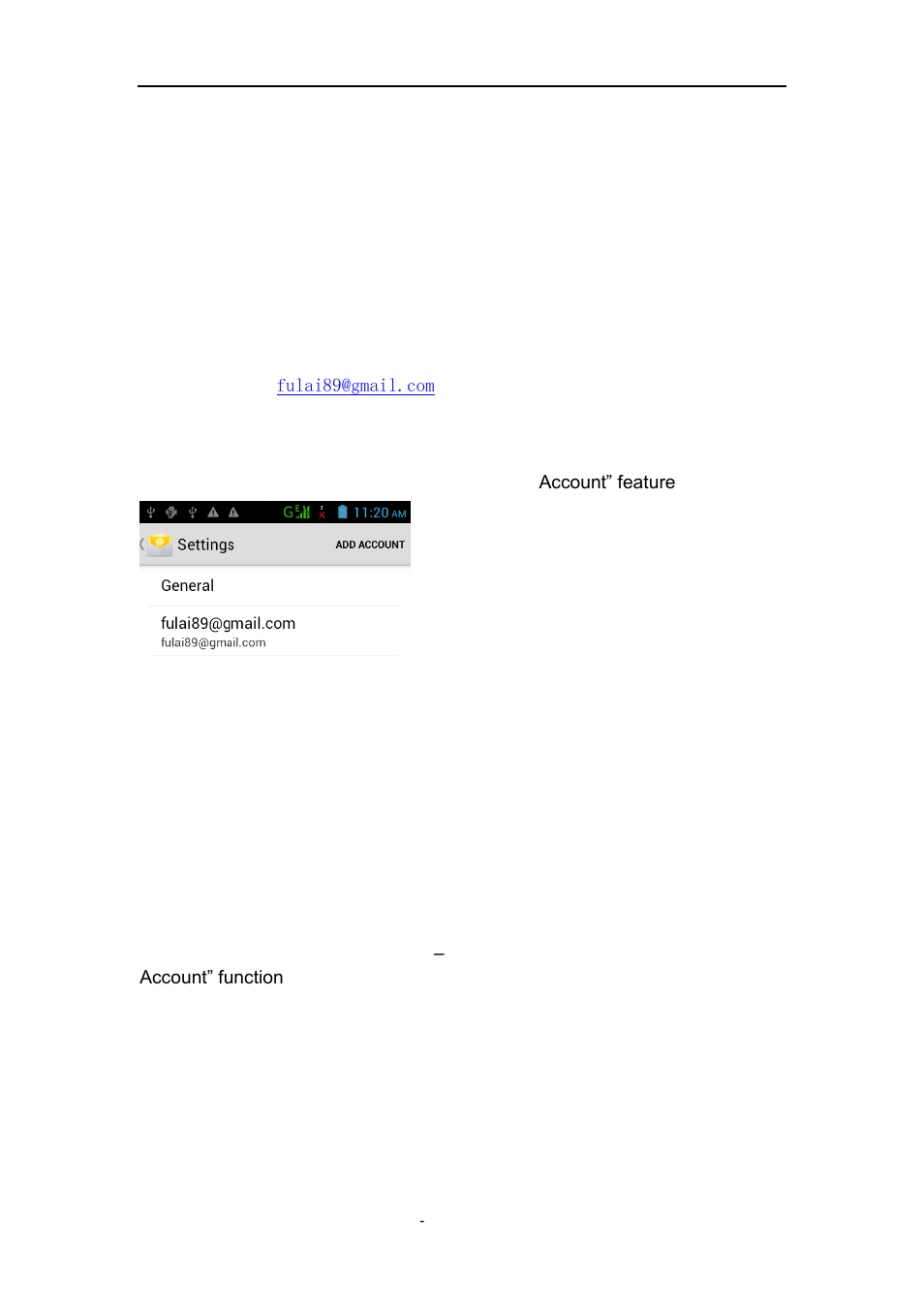 E-mail features | PiPO KS8000 User Manual | Page 12 / 30