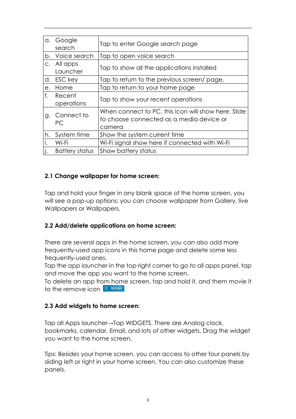 PiPO Max-M1 pro User Manual | Page 8 / 31