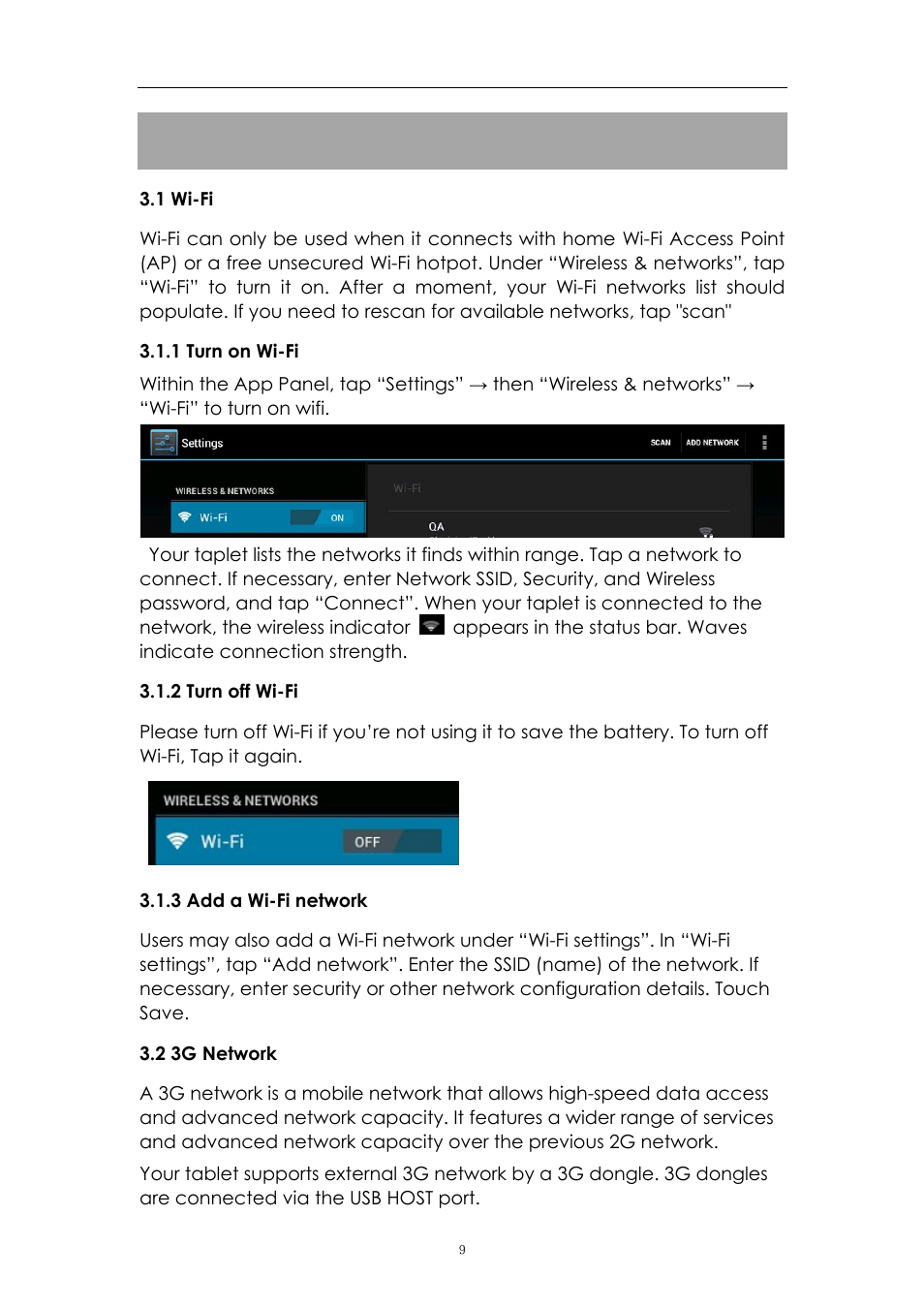PiPO Max-M1 pro User Manual | Page 9 / 31