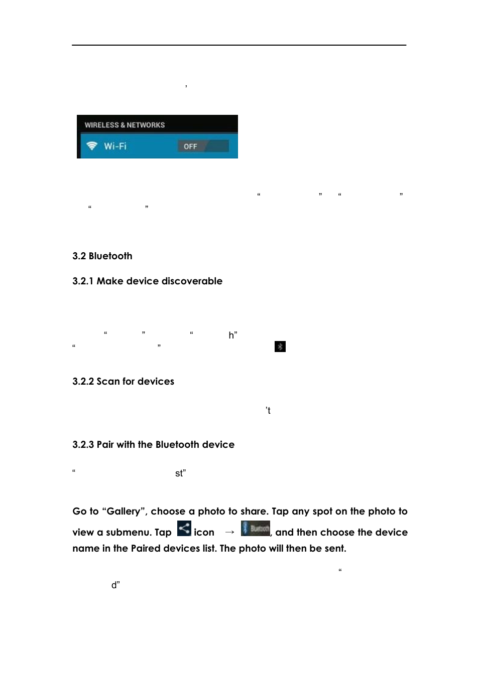 PiPO M5 User Manual | Page 8 / 25