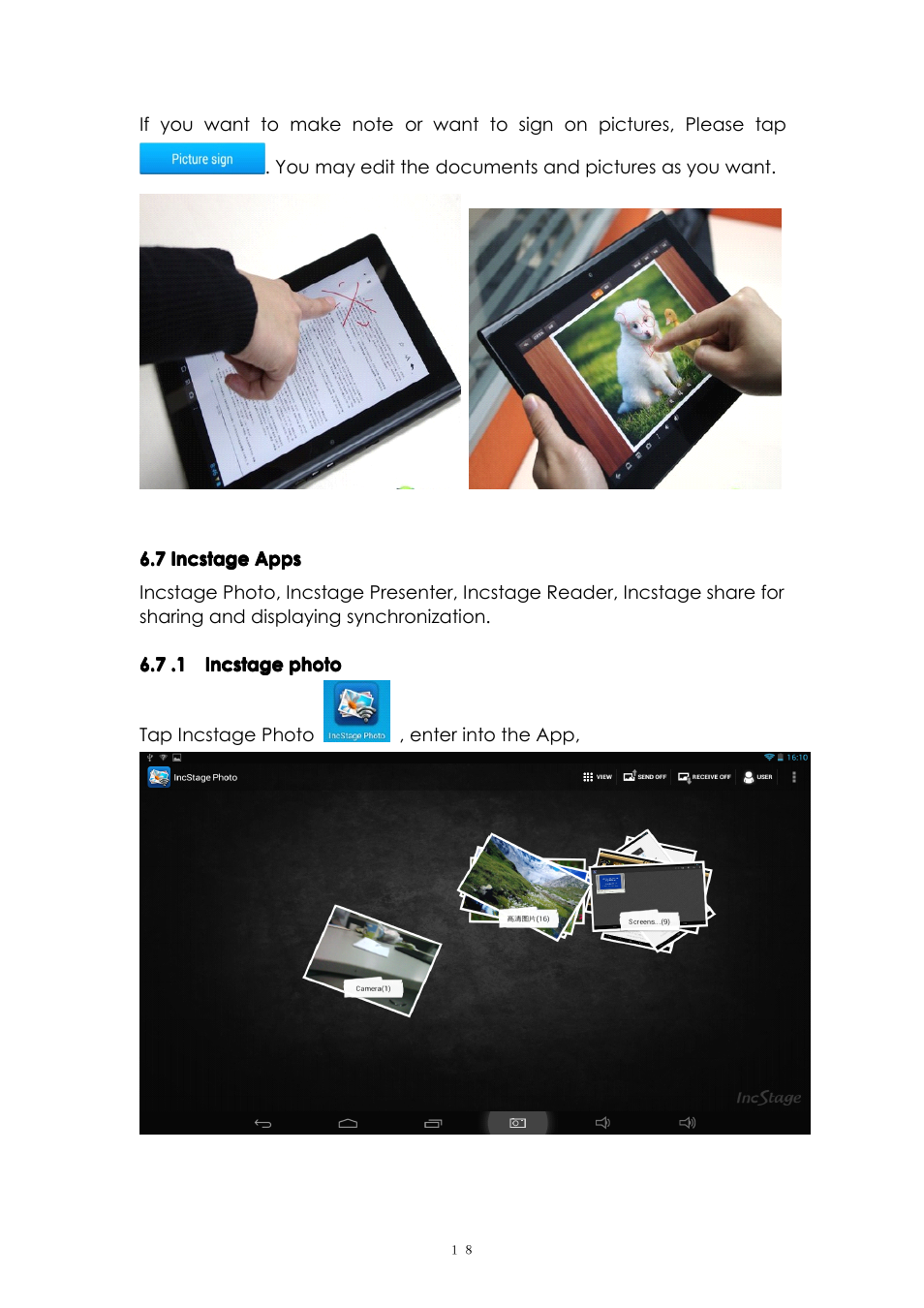 7incstageapps, 7 incstage apps | PiPO M6 User Manual | Page 18 / 32