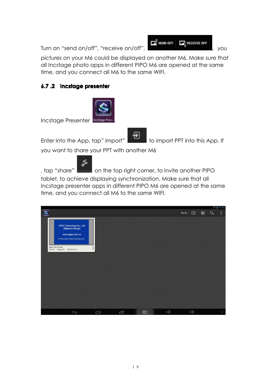 PiPO M6 User Manual | Page 19 / 32