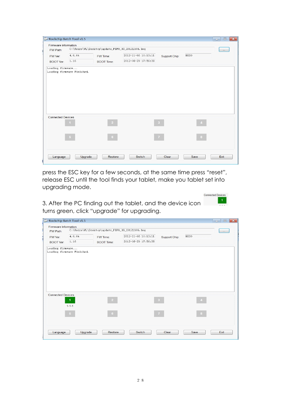 PiPO M6 User Manual | Page 28 / 32