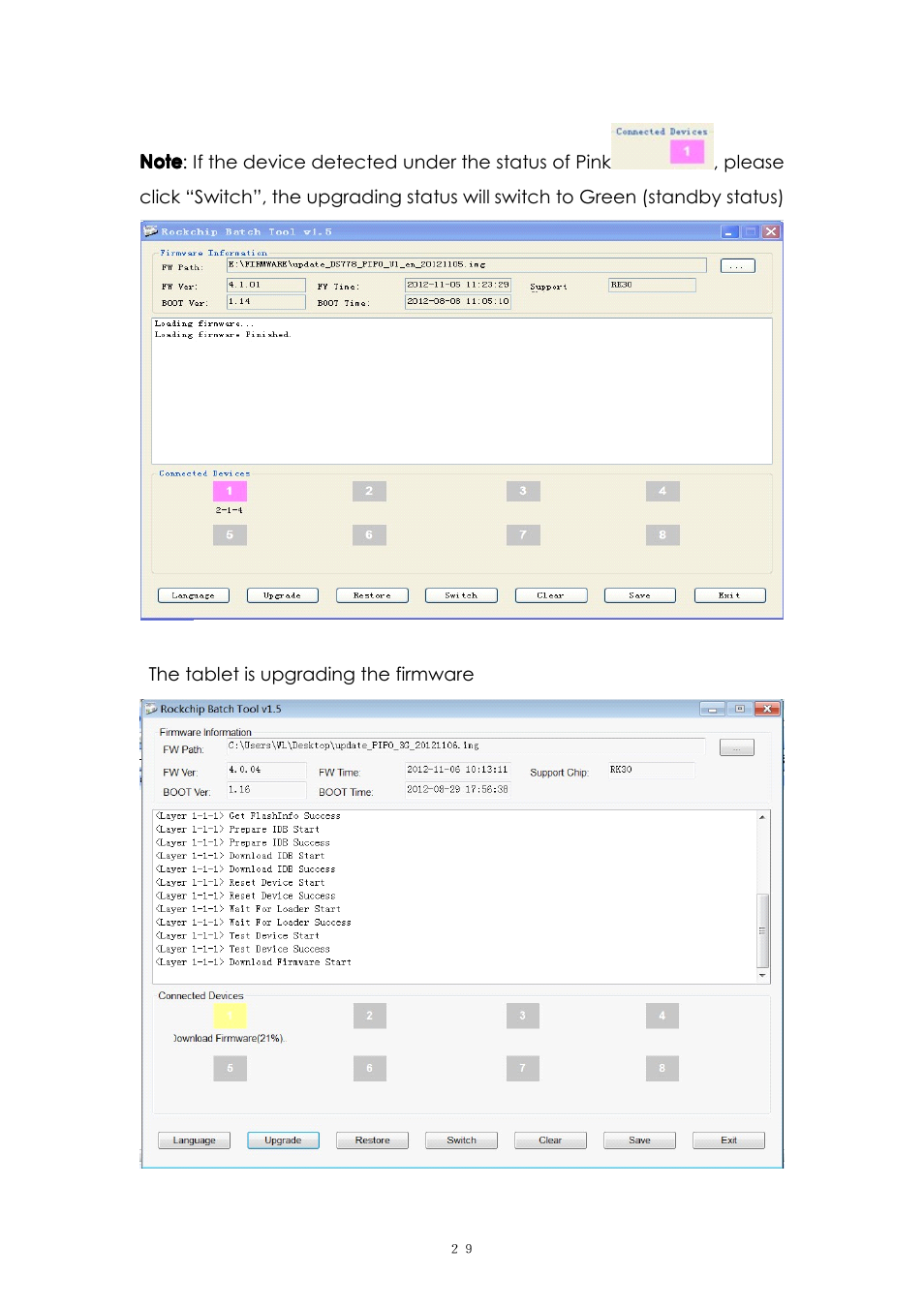 PiPO M6 User Manual | Page 29 / 32