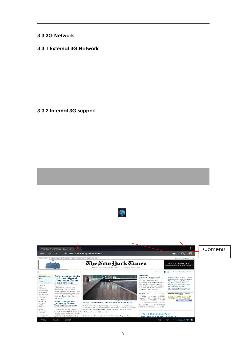 PiPO Max-M6 3G User Manual | Page 10 / 26