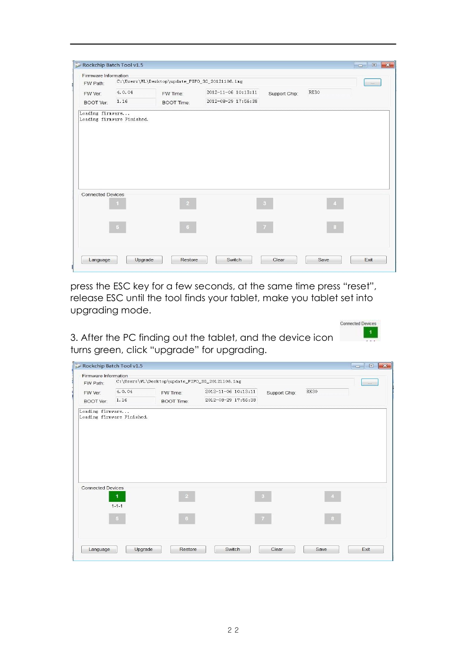 PiPO Max-M6 3G User Manual | Page 23 / 26