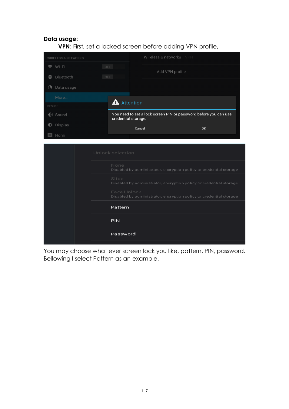PiPO Max-M7 pro User Manual | Page 17 / 26