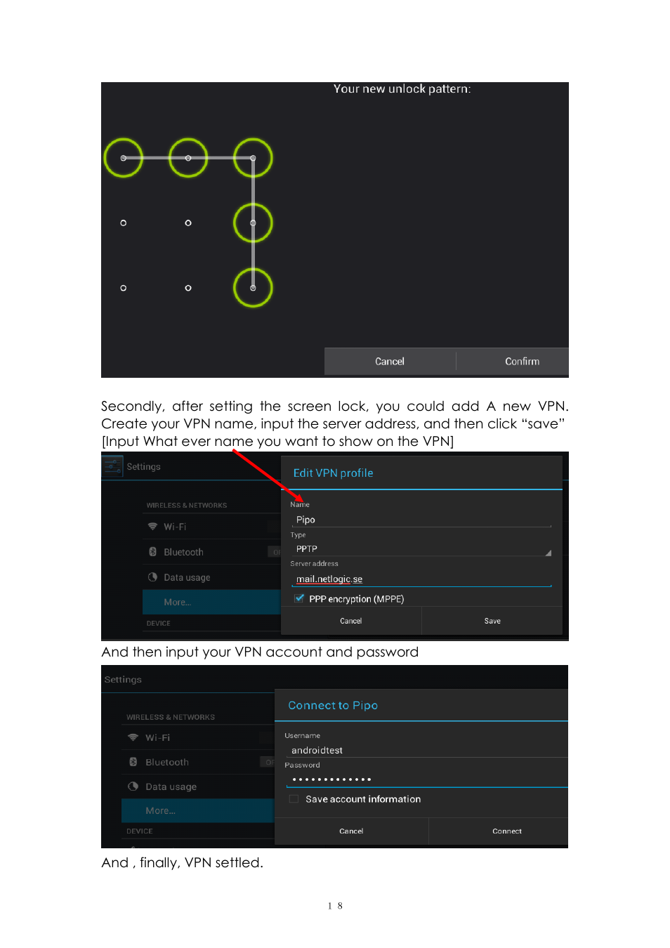 PiPO Max-M7 pro User Manual | Page 18 / 26