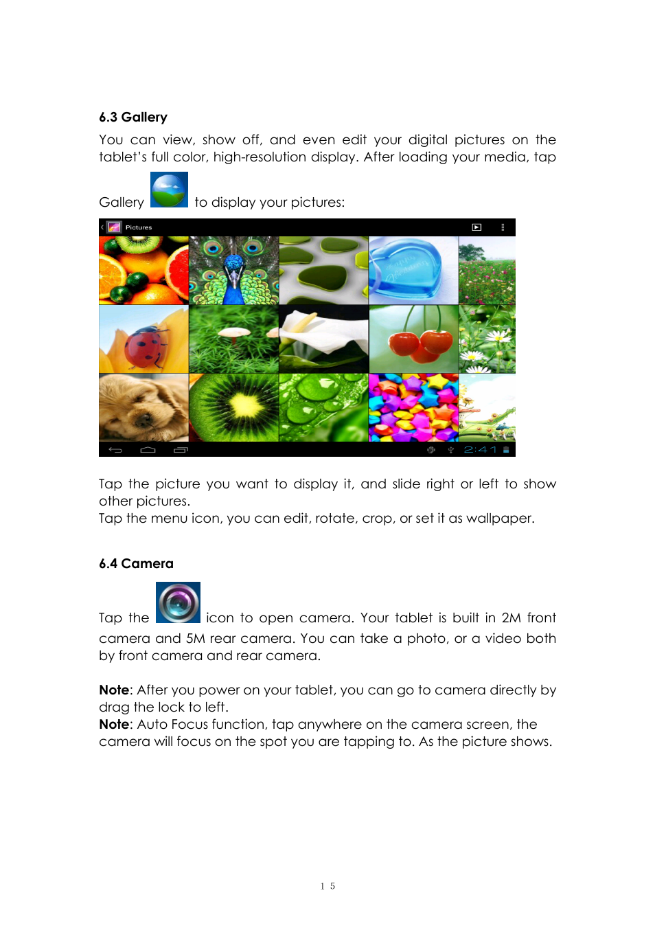 PiPO M8 pro User Manual | Page 15 / 32