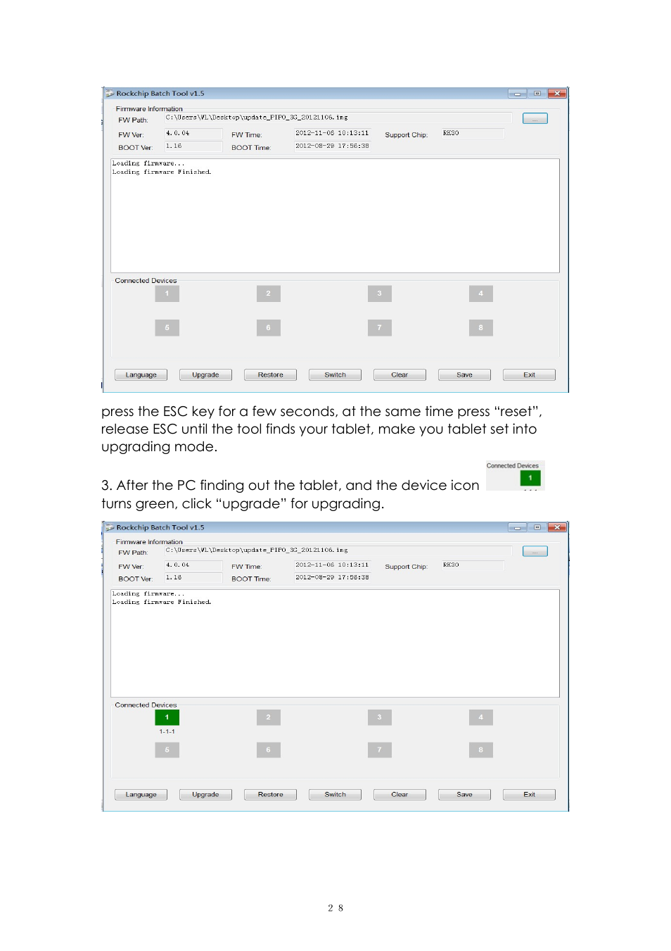 PiPO M8 pro User Manual | Page 28 / 32