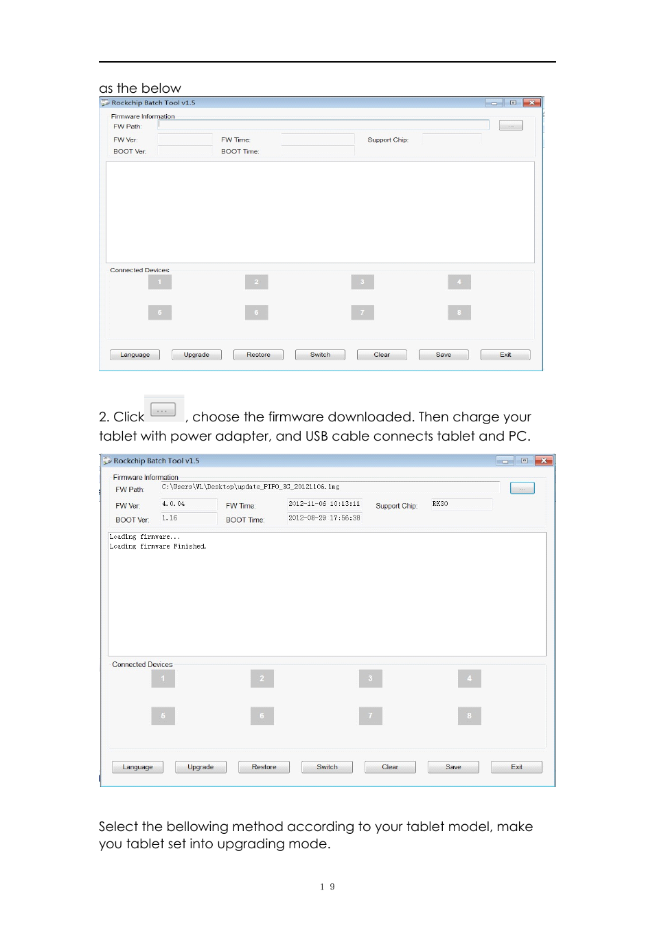 PiPO M8 User Manual | Page 19 / 23