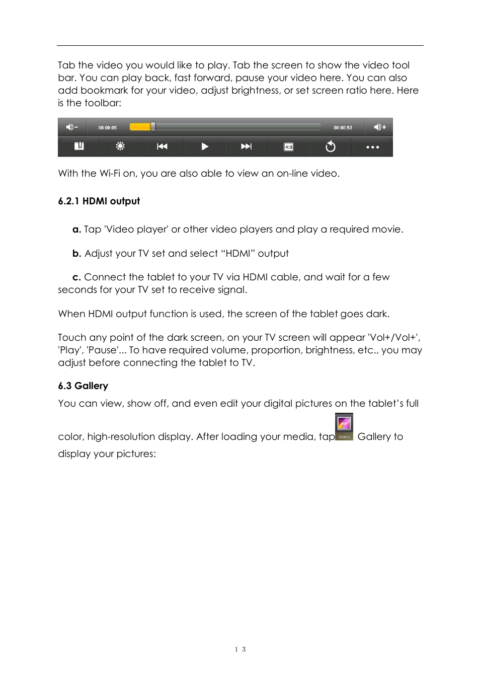 PiPO S3 User Manual | Page 13 / 18