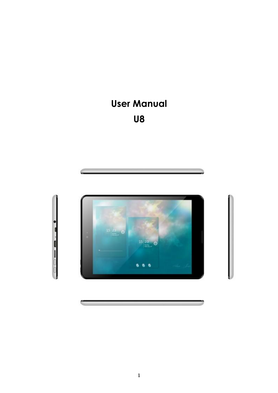 PiPO Ultra-U8 User Manual | 32 pages