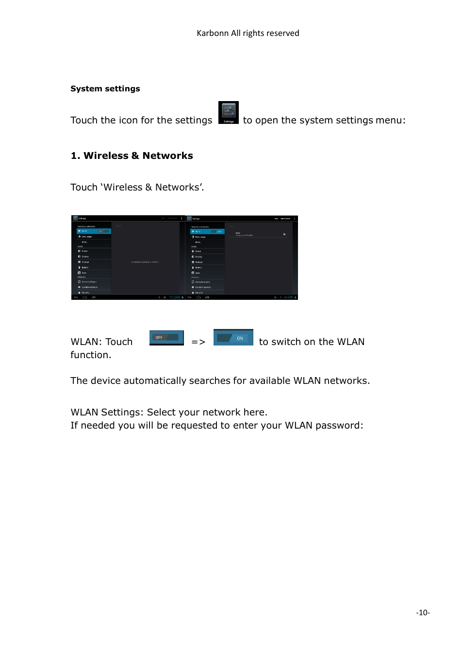 PiPO V97 HD User Manual | Page 10 / 18