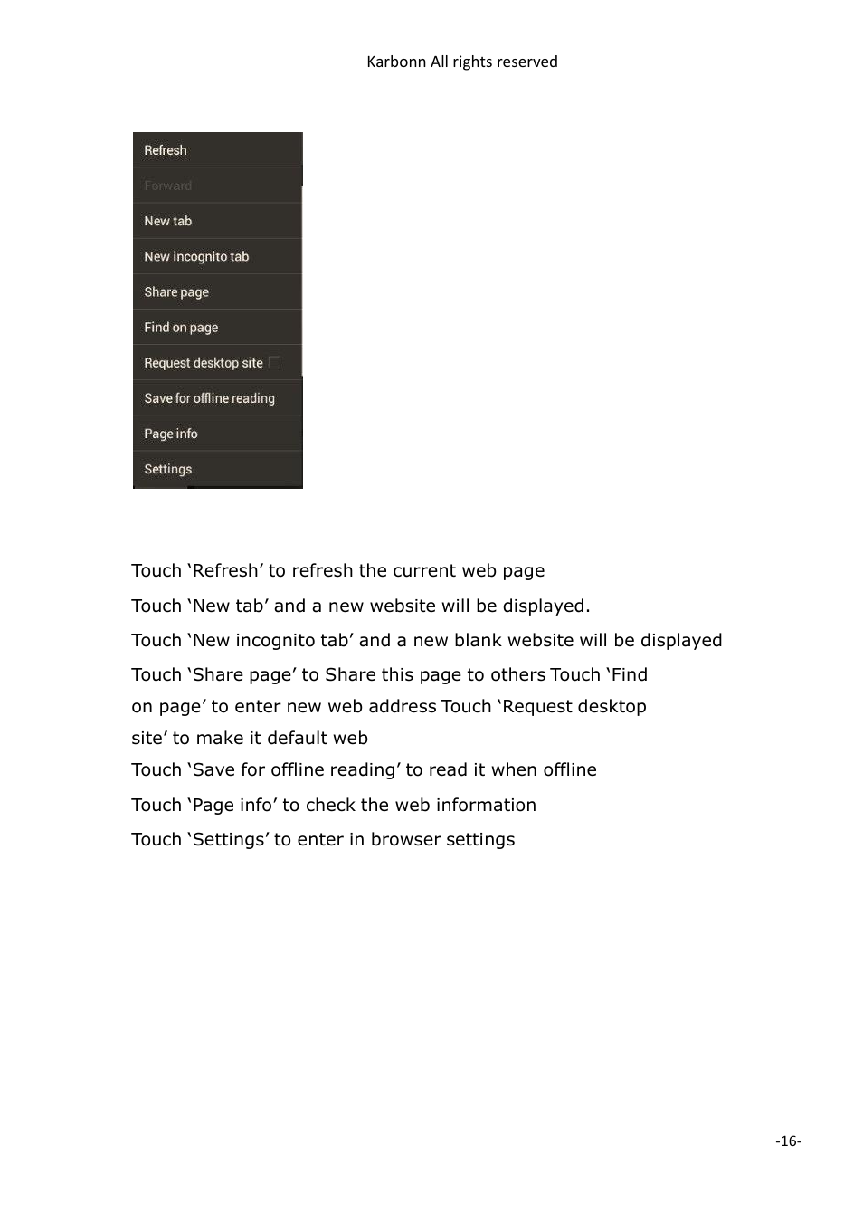 PiPO V97 HD User Manual | Page 16 / 18