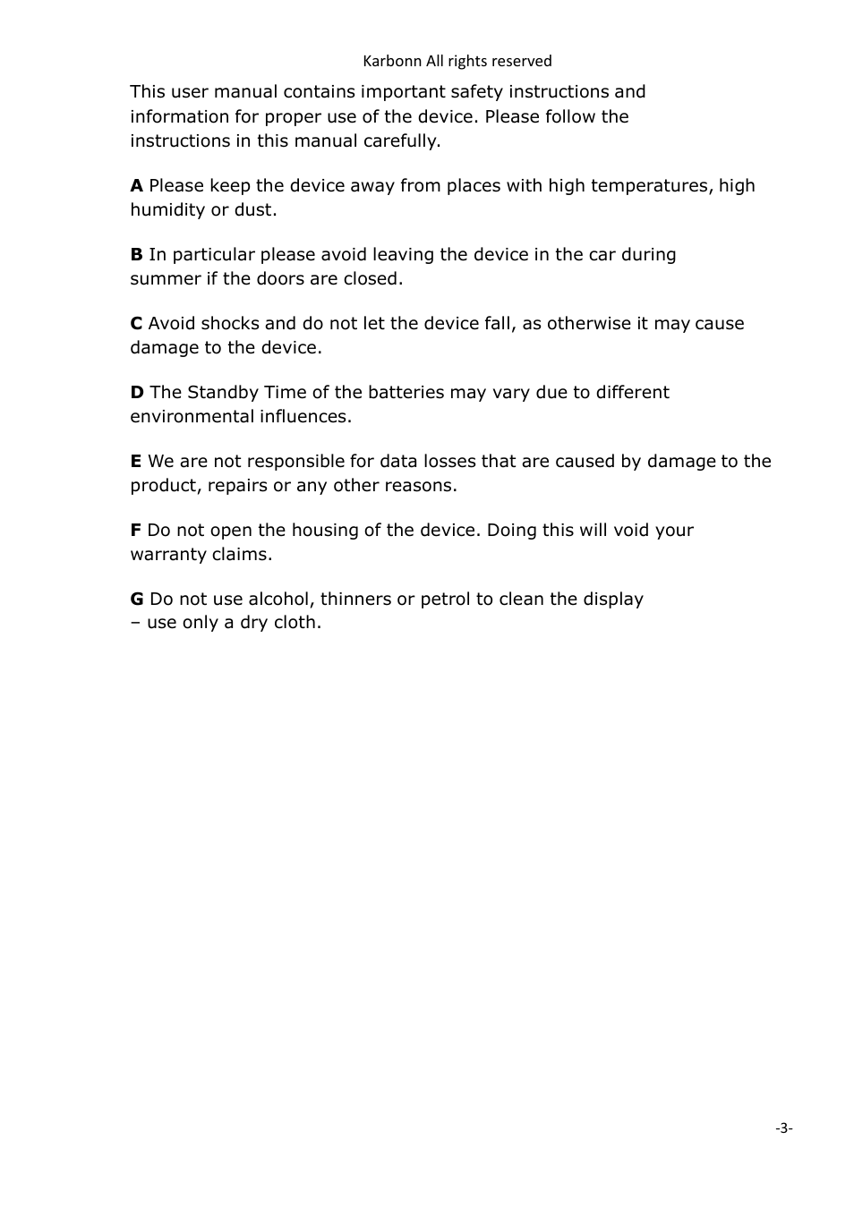 PiPO V97 HD User Manual | Page 3 / 18