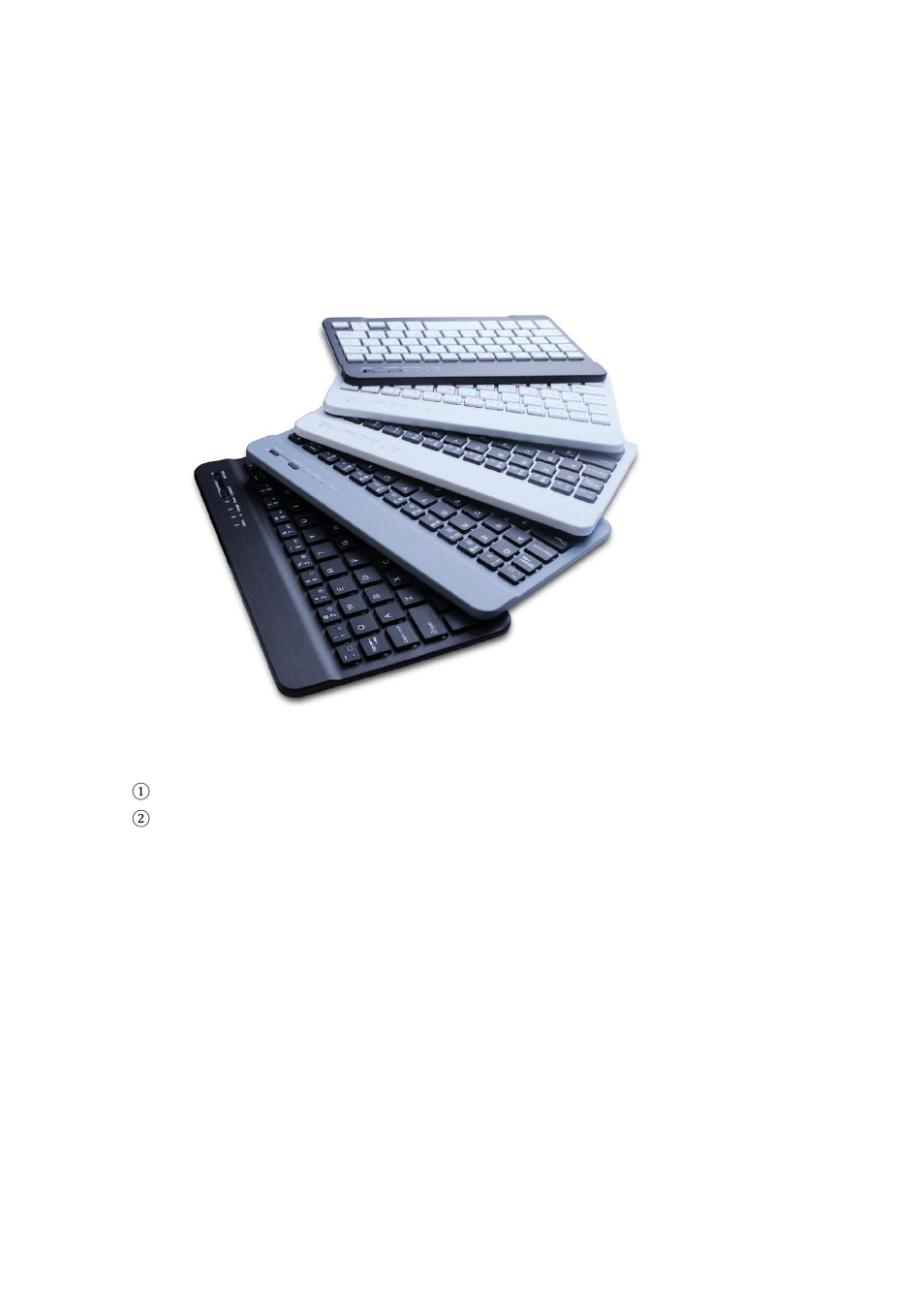 Bluetooth keypad, Remark | PiPO i75 User Manual | Page 8 / 8