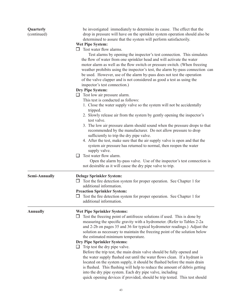 Potter Releasing Systems User Manual | Page 43 / 108